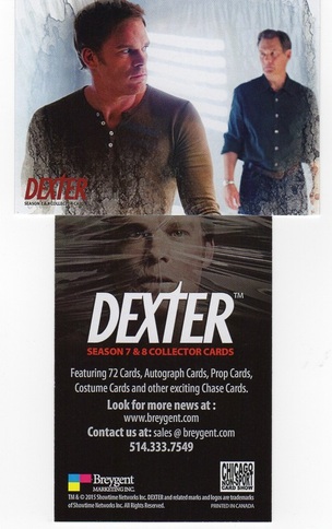 CHEAP PROMO CARD Dexter Season 4 Breygent CHICAGO SHOW ONE SHIP FEE PER ORDER 
